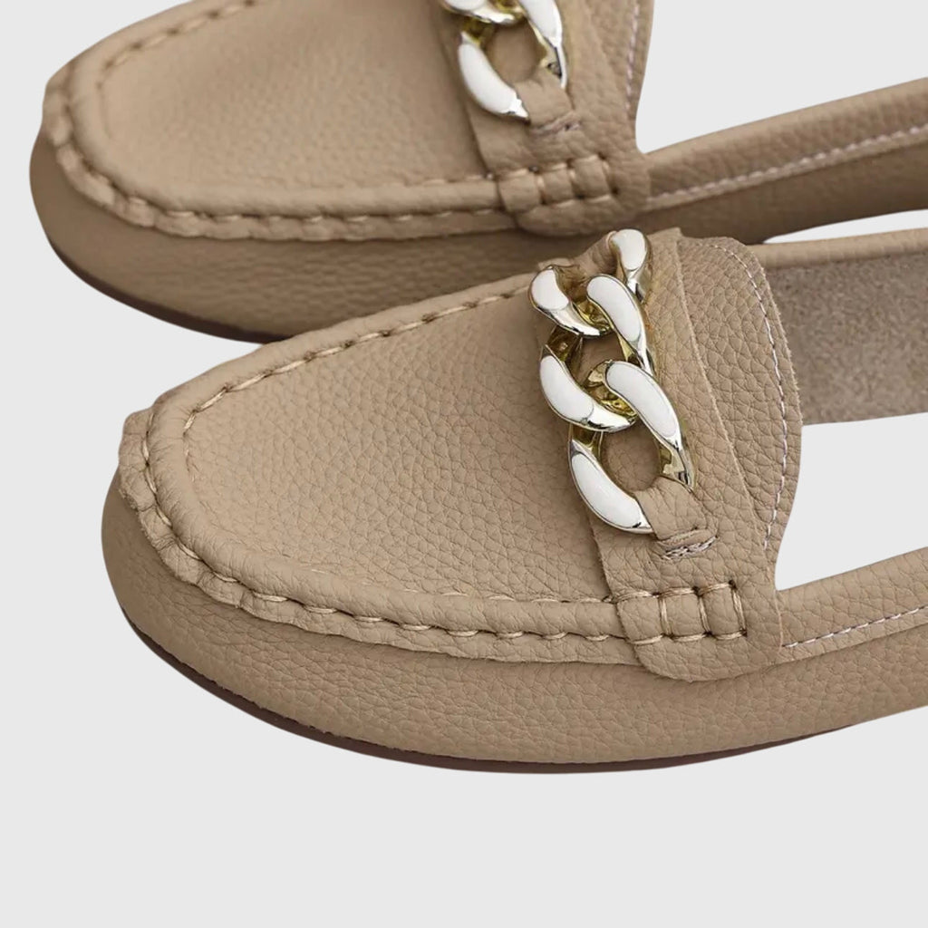Pippa chain detail loafers