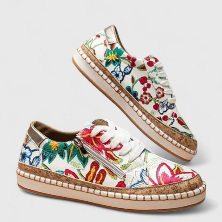 Tilly printed slip-on shoes