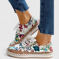 Tilly printed slip-on shoes in bella flora