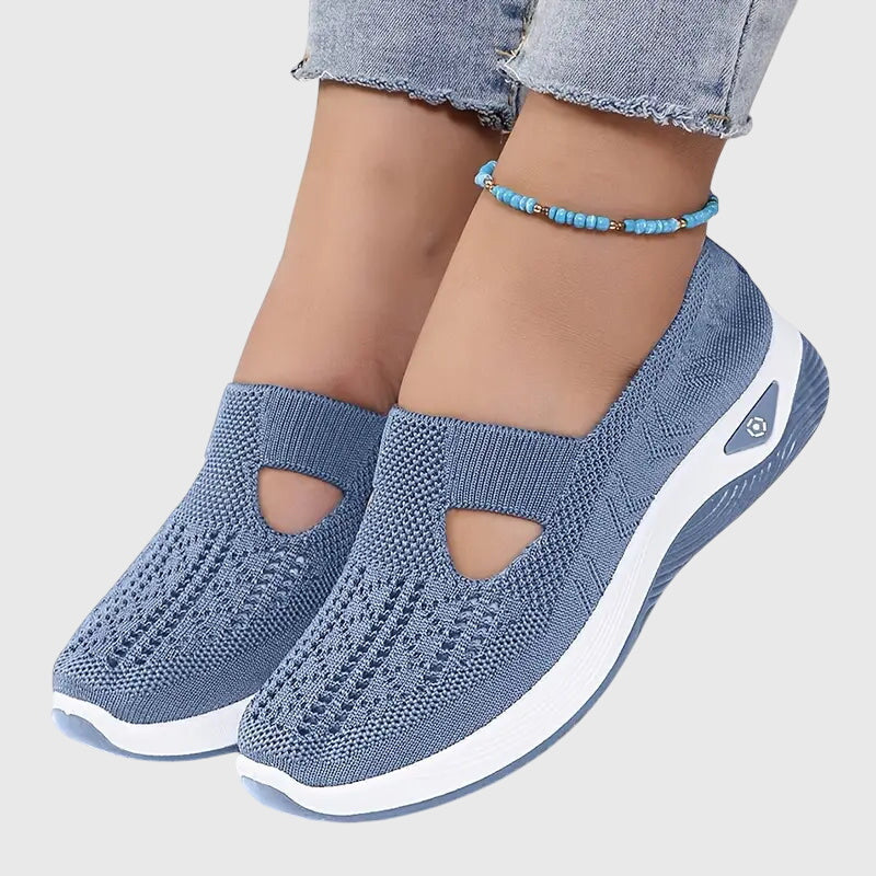 Vera breathable slip-on shoes in blue