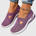 Vera breathable slip-on shoes in purple