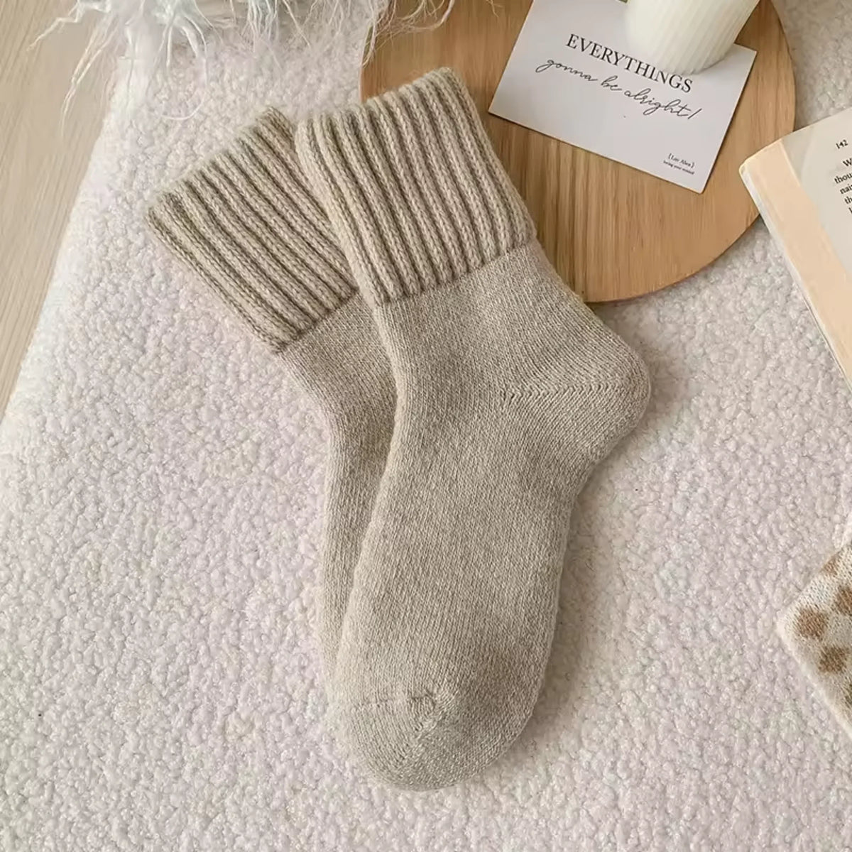 Chunky Cuff Socks · 5-pack