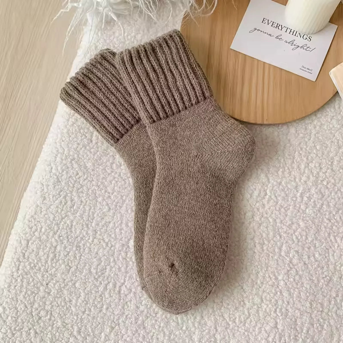 Chunky Cuff Socks · 5-pack