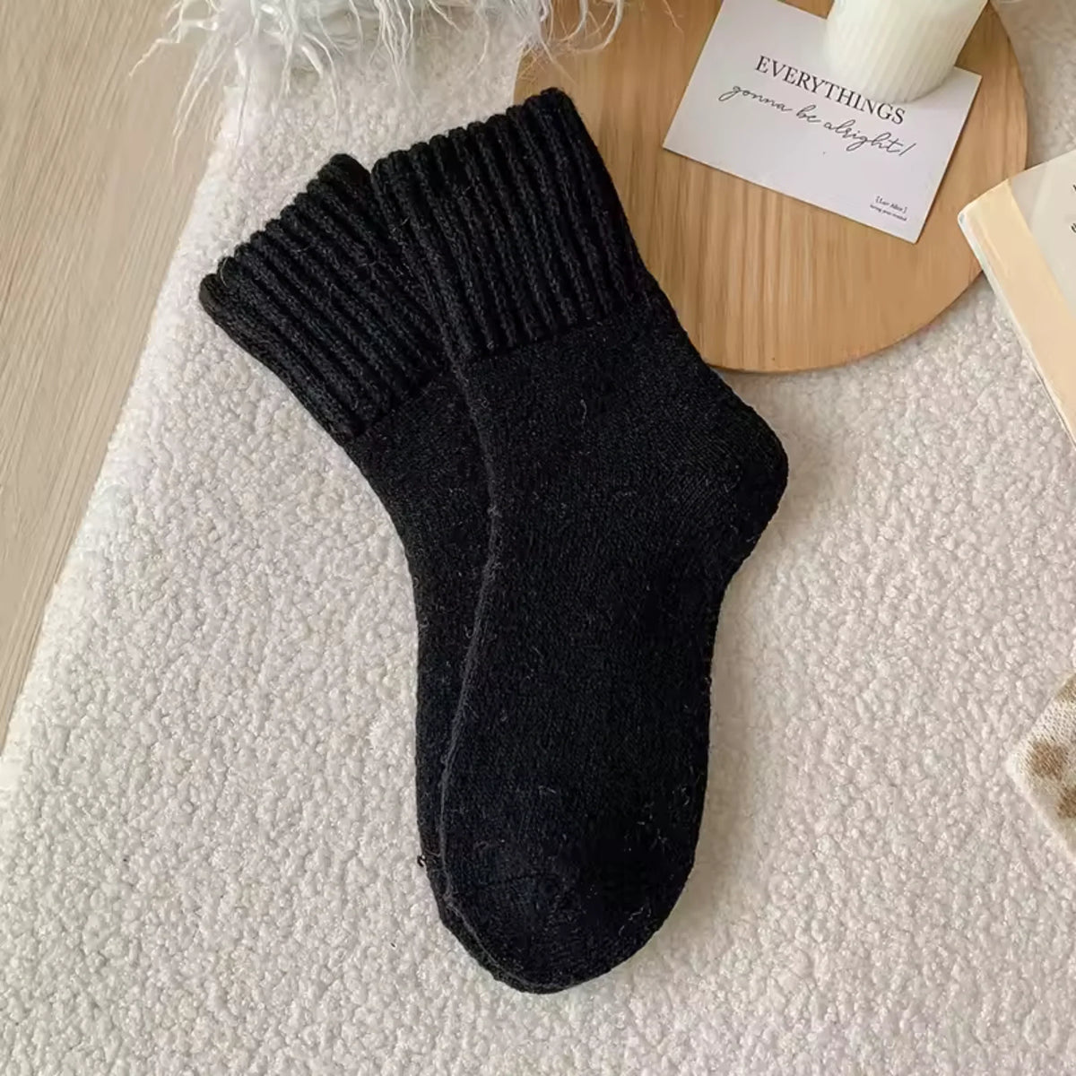 Chunky Cuff Socks · 5-pack