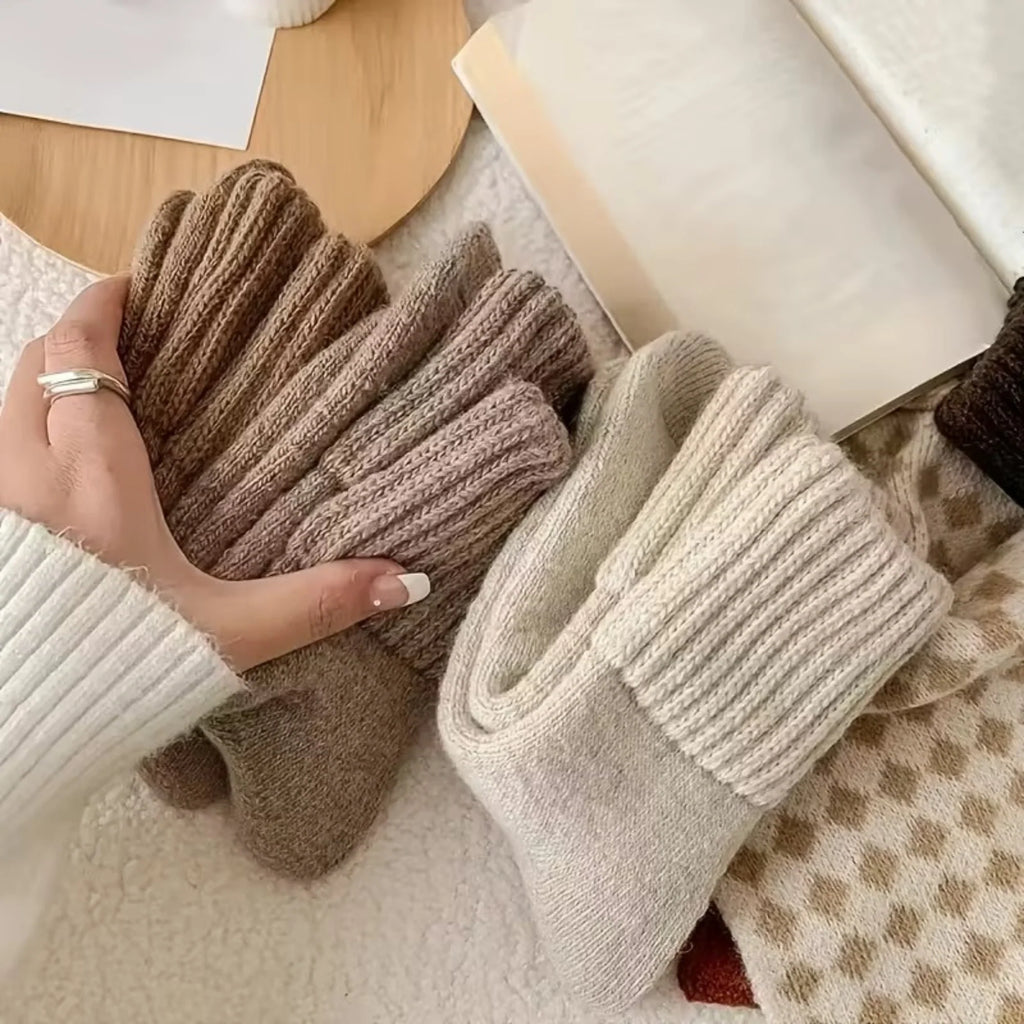 Chunky Cuff Socks · 5-pack